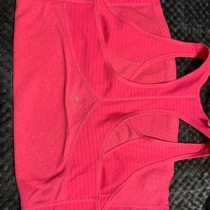Pink exercise top